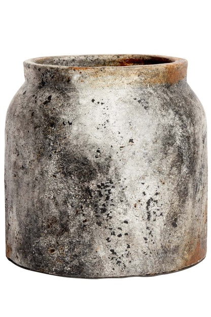 Urna 28x28cm - Echo - Rostgrå