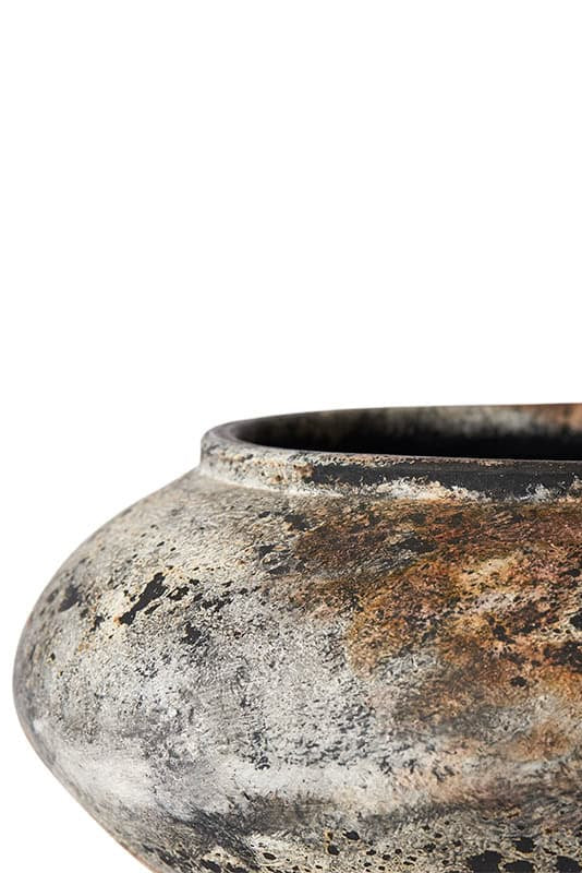 Urna 35x17cm - Echo - Rostgrå