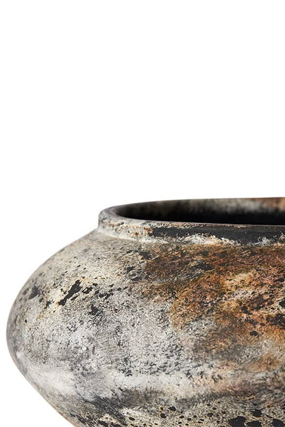 Urna 35x17cm - Echo - Rostgrå