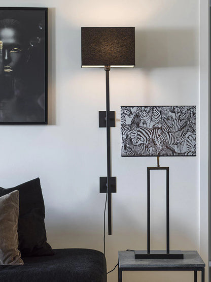 Vägglampa - Rod - Svart