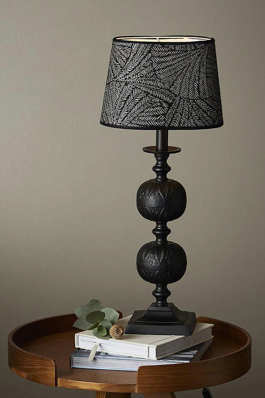 Lampfot 45cm - Flory - Svart