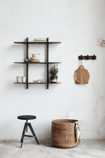 Hylla - Noir - Large - Smoked Oak