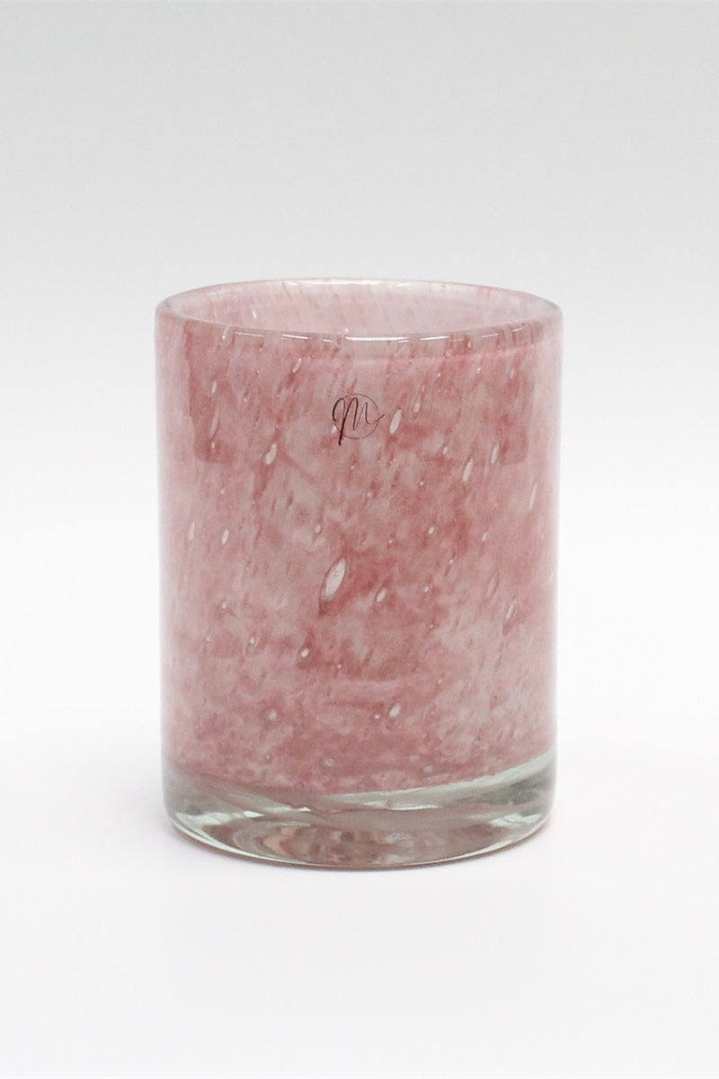Lykta UNIK Cylinder 13cm Rosa