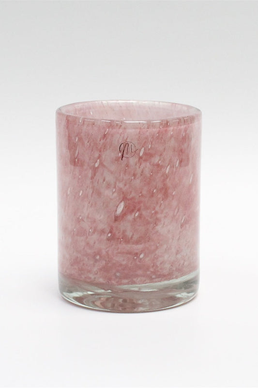 Lykta UNIK Cylinder 13cm Rosa