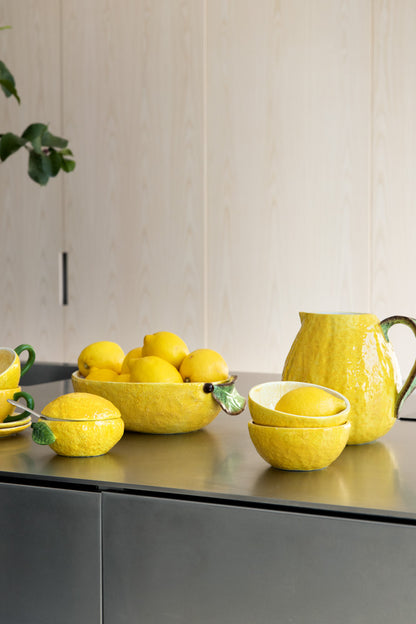 Skål Lemon L - Gul