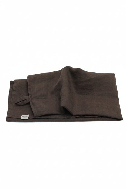 Kökshandduk 2-pack - Mörkbrun