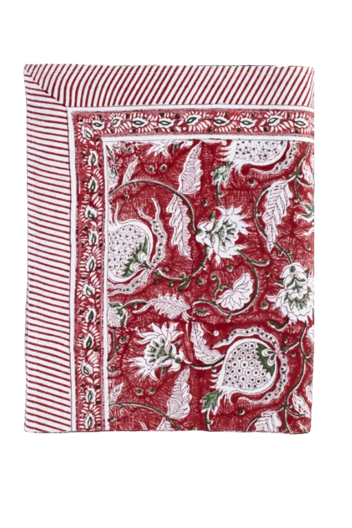 Duk 150x350cm - Pomegranate - Röd