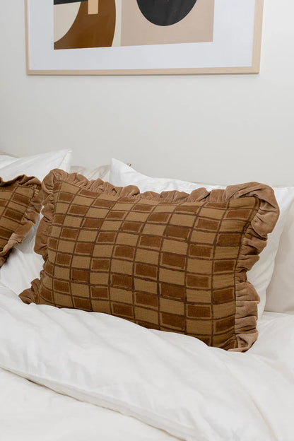 Kuddfodral 40x60cm - Block - Amber