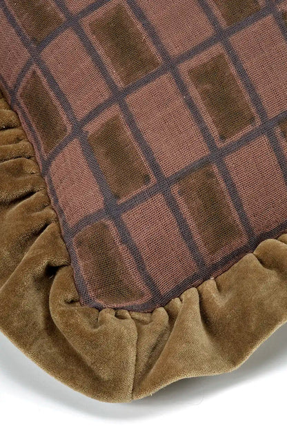 Kuddfodral 40x60cm - Block - Aubergine