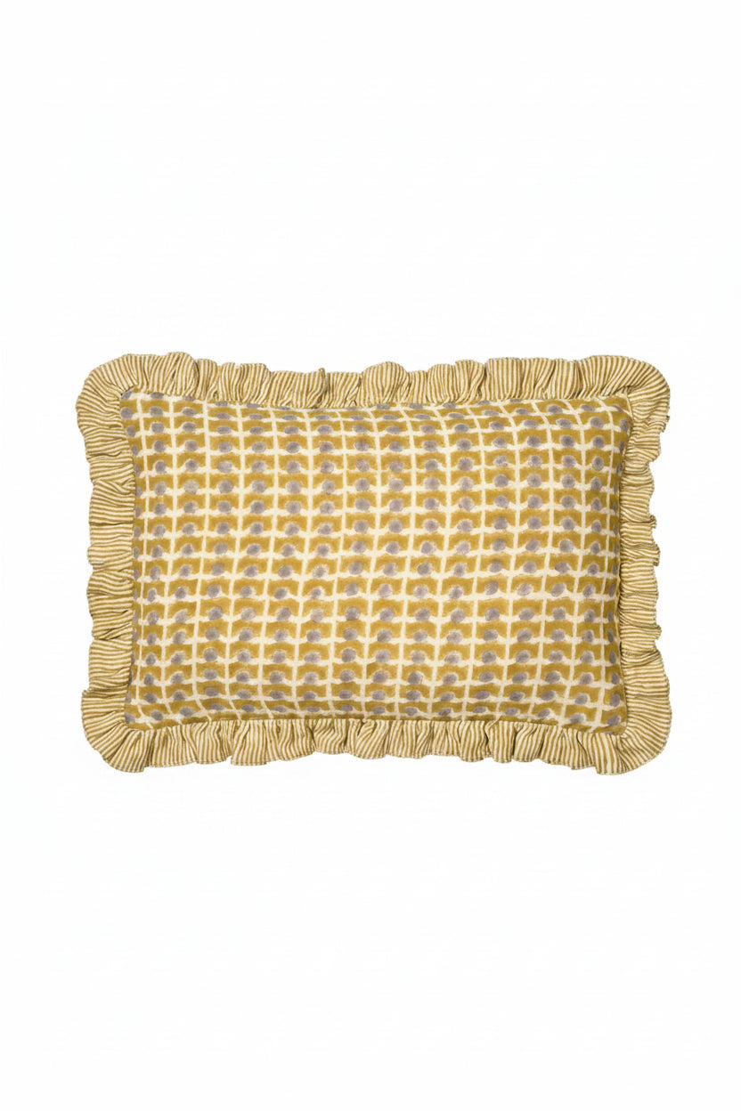 Kuddfodral 40x60cm - Ripple - Gul