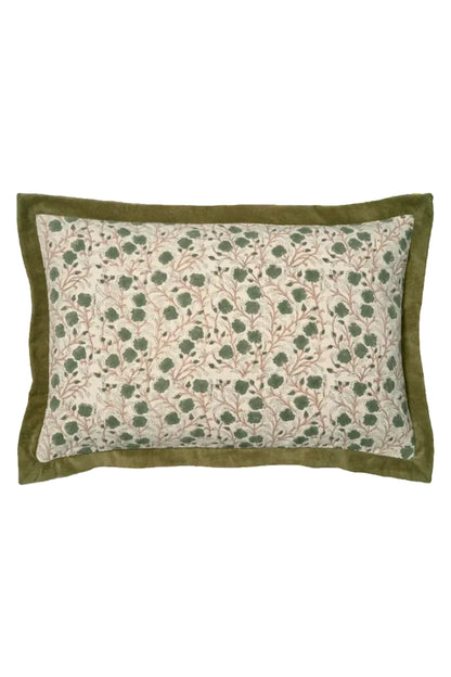 Kuddfodral 40x60cm - Daisy - Grön