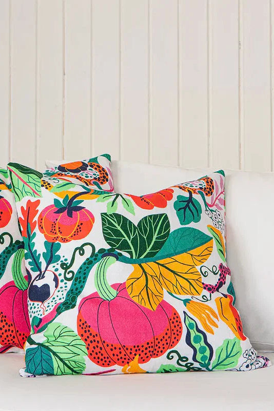 Kuddfodral 50x50cm - Heritage Garden - Vit