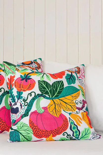 Kuddfodral 50x50cm - Heritage Garden - Vit