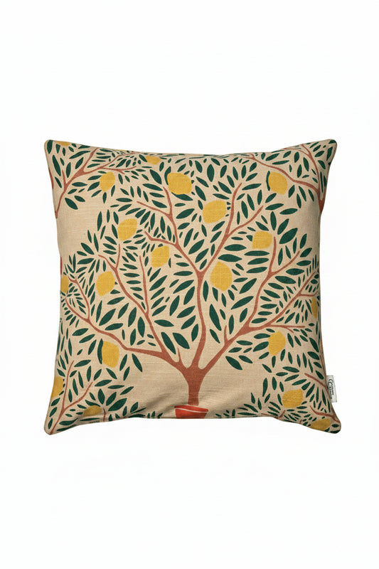Kuddfodral 50x50cm - Lemon Garden