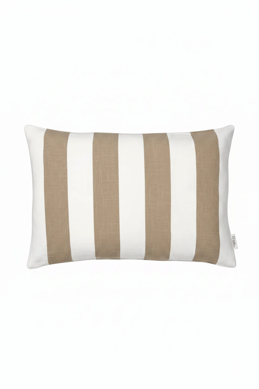 Kuddfodral 40x60cm - Striped - Beige