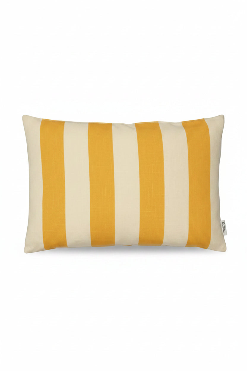 Kuddfodral 40x60cm - Striped - Orange