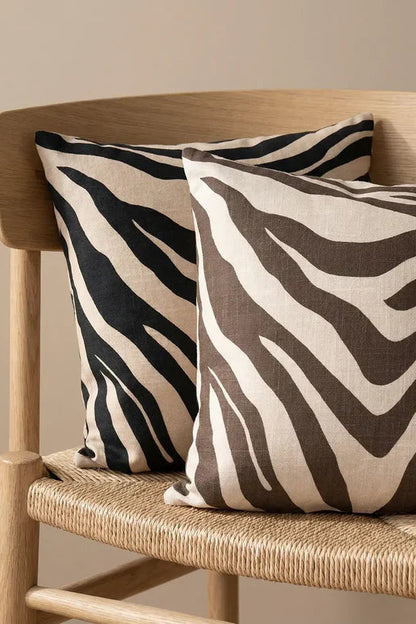 Kuddfodral 50x50cm - Savannah - Beige/Svart