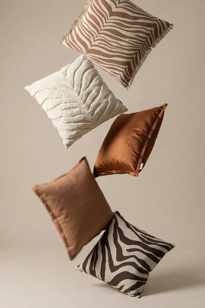 Kuddfodral 50x50cm - Savannah - Brun/Offwhite