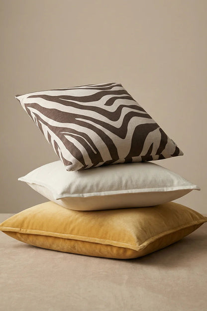 Kuddfodral 50x50cm - Savannah - Brun/Offwhite
