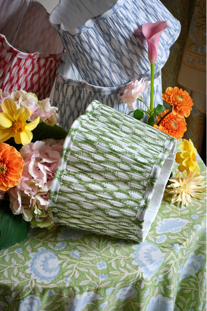 Skärm Ø25cm - Scallop - Cypress - Light Green