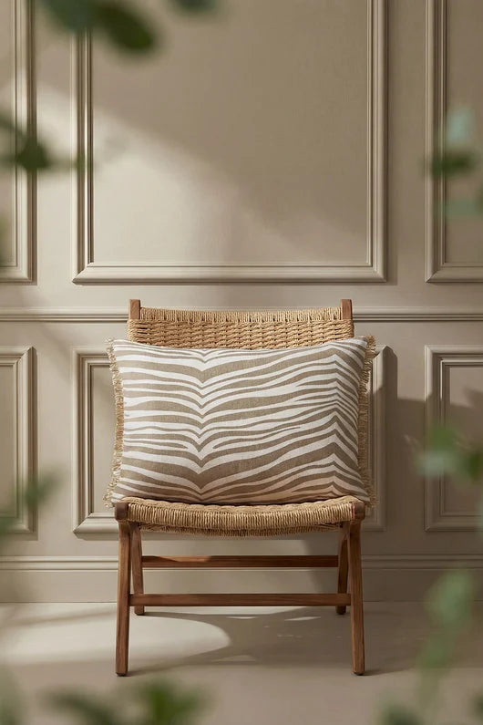 Kuddfodral 40x60cm - Zebra - Simply Taupe