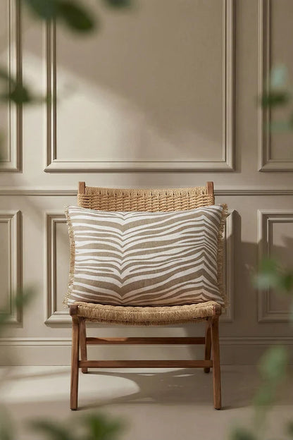 Kuddfodral 40x60cm - Zebra - Simply Taupe