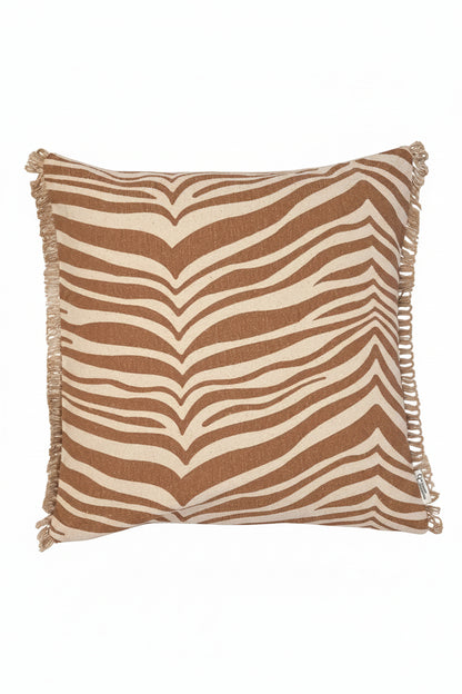 Kuddfodral 50x50cm - Zebra - Glazed Ginger