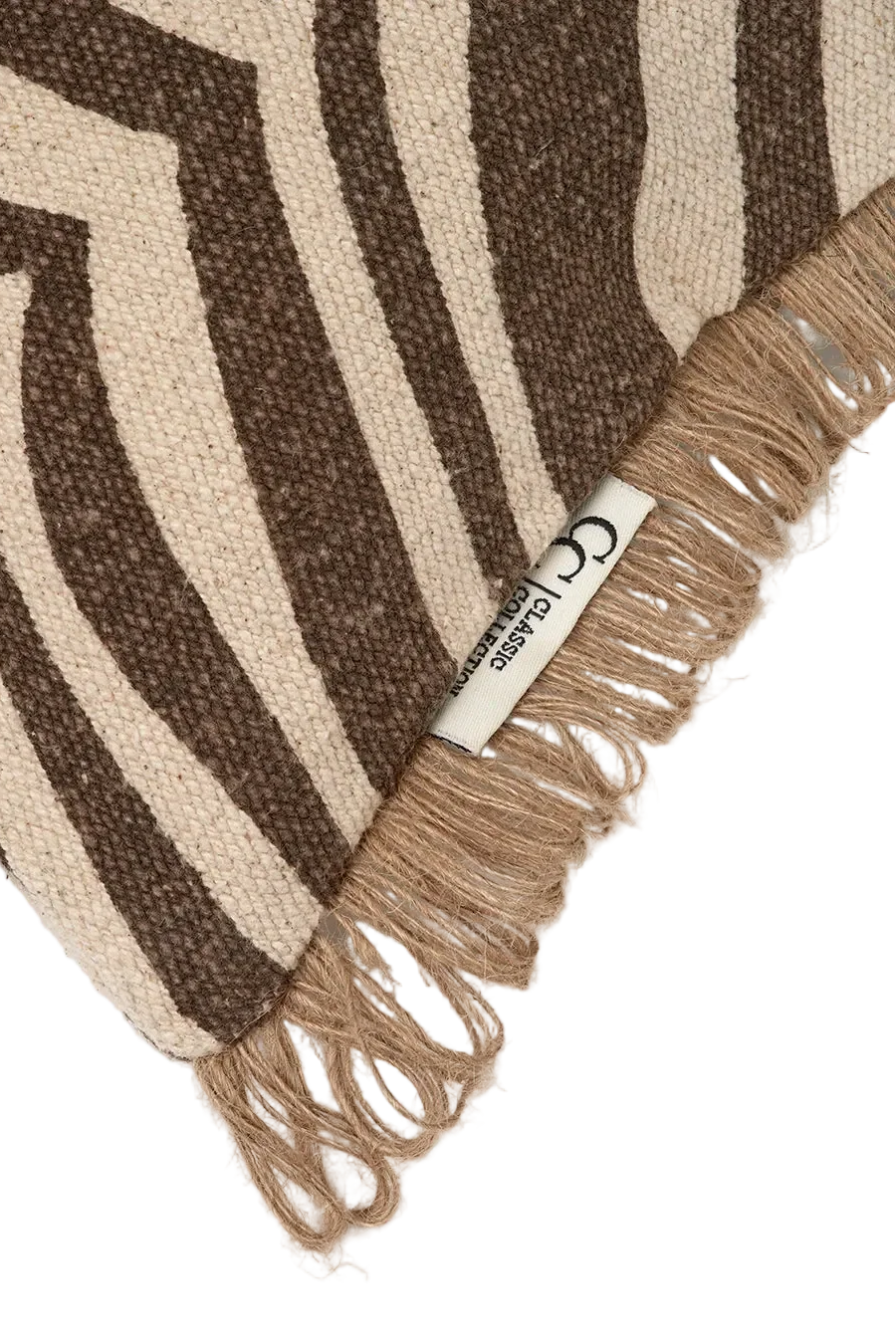Kuddfodral 40x60cm - Zebra - Brun