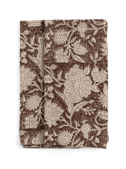 Linneservetter 2-pack - Indian Rose - Brun