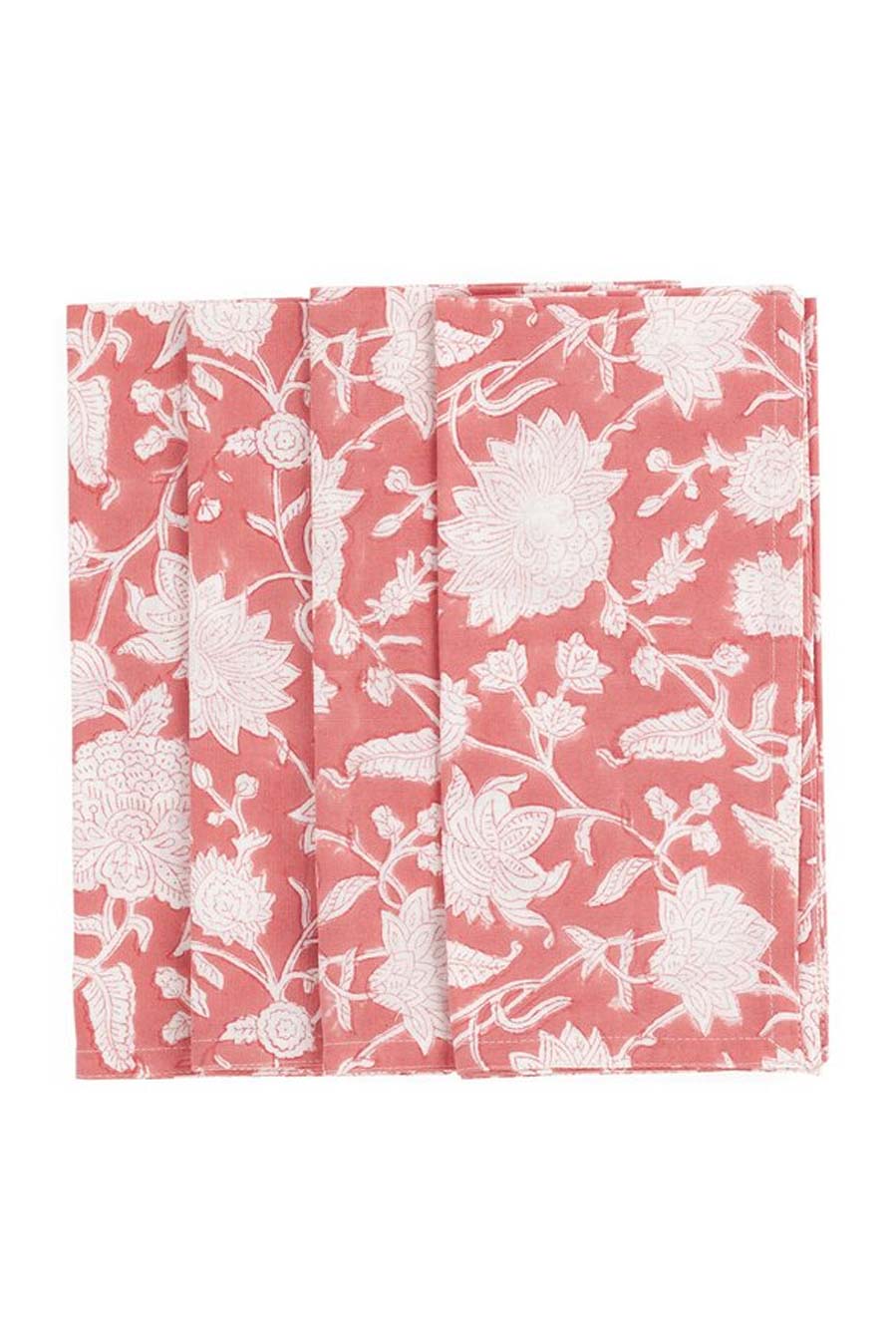 Servetter 4-pack - Indian Rose - Lantana Rose