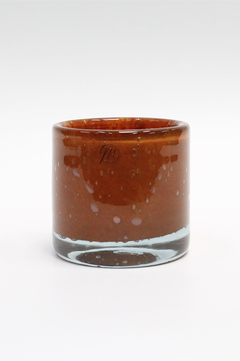 Lykta UNIK Cylinder 8.5cm Orange