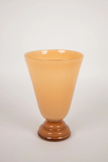 Vas färgat glas - Orange
