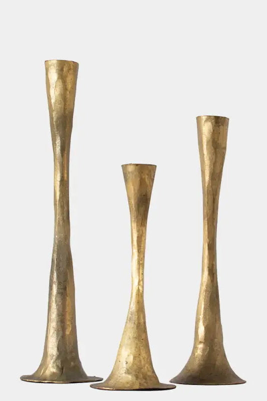 Ljusstakar 3-set - Ashraf - Guld