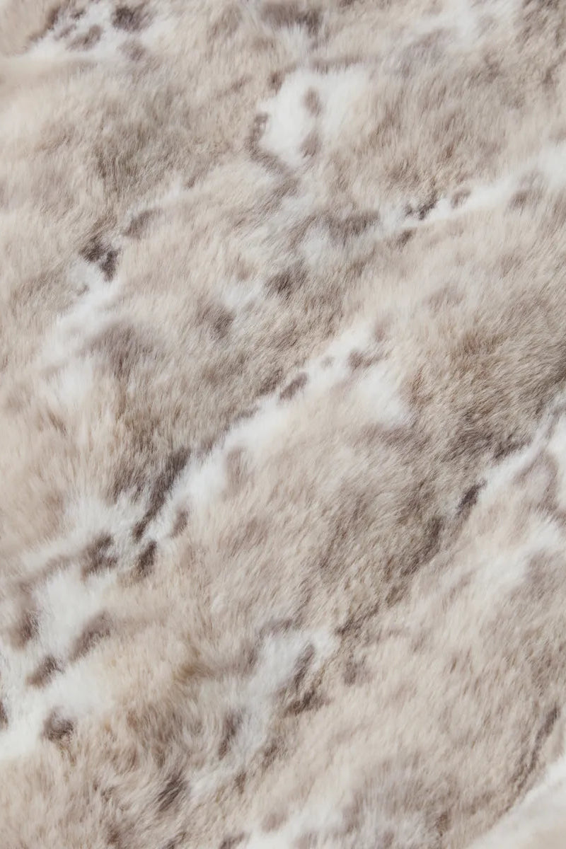 Pläd 140x220cm - Nika - Snow Leopard