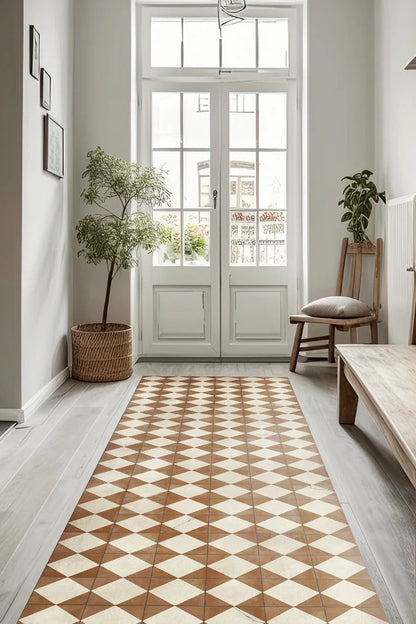 Gångmatta 80x300cm - Vinyl - Gambit Camel Modu