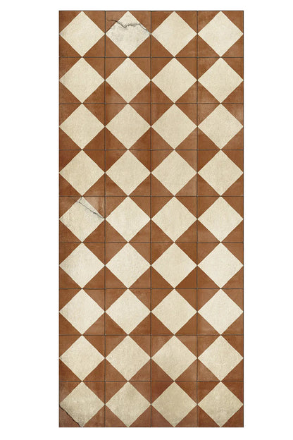 Gångmatta 80x300cm - Vinyl - Gambit Camel Modu