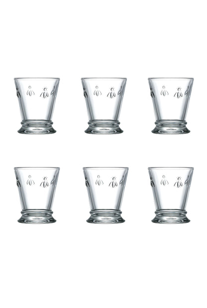Glas på Fot 6-Pack Klarglas