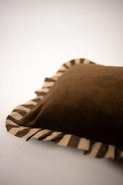 Kuddfodral 30x50cm - Elina - Brun