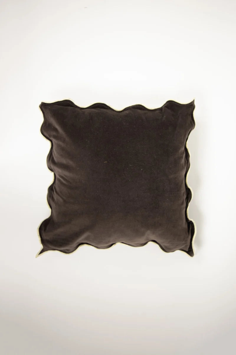 Kuddfodral 50x50cm - Lola - Kaffe