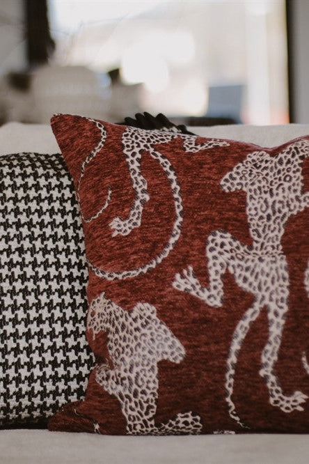 Kuddfodral 50x50cm - Patsy - Bordeaux