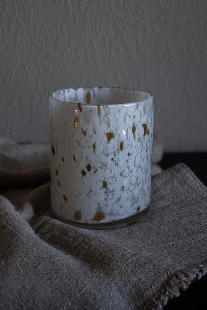 Ljuslykta 13cm - Nordic White