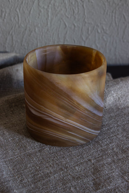 Lykta 10cm - Alabaster