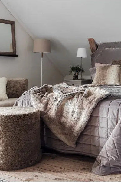 Pläd 120x180cm - Cozy - Nature Melange