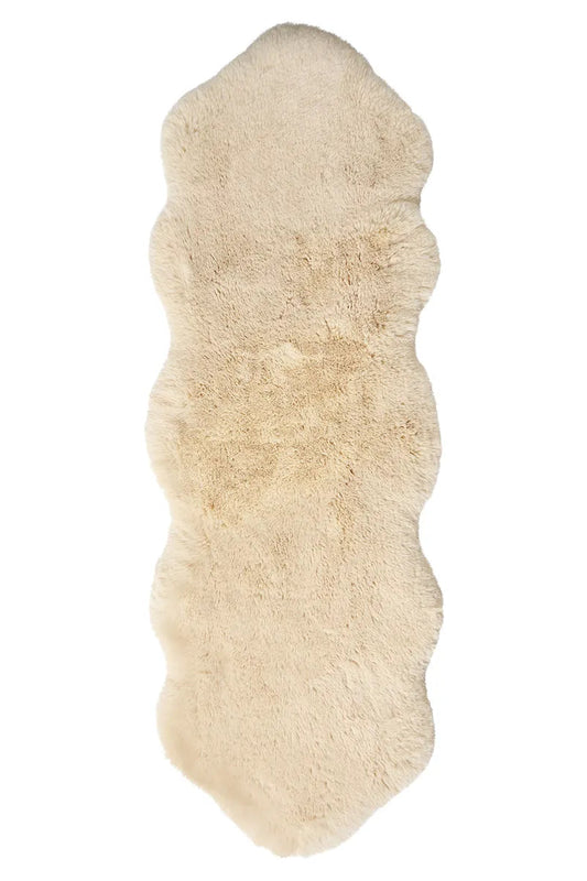 Fäll 60x180cm - Fluffy - Beige