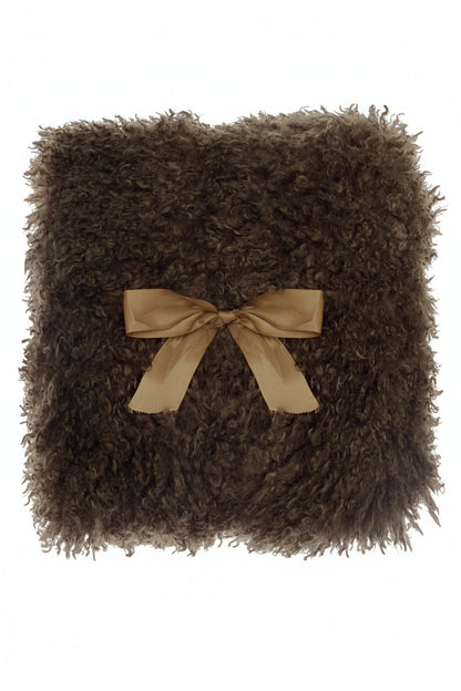 Pläd 120x180cm - Wooly Brown