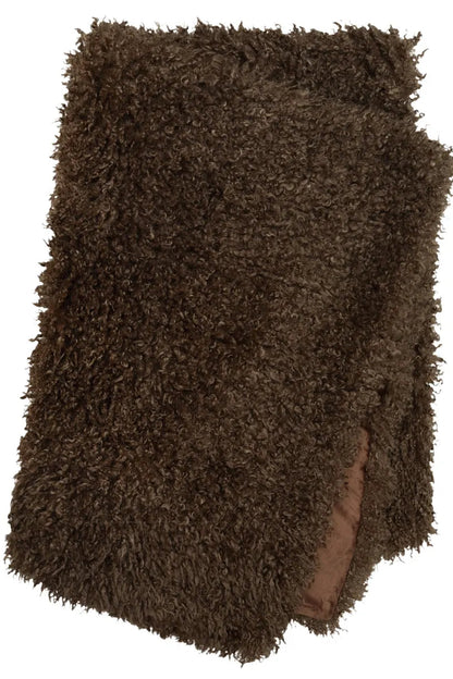 Pläd 120x180cm - Wooly Brown