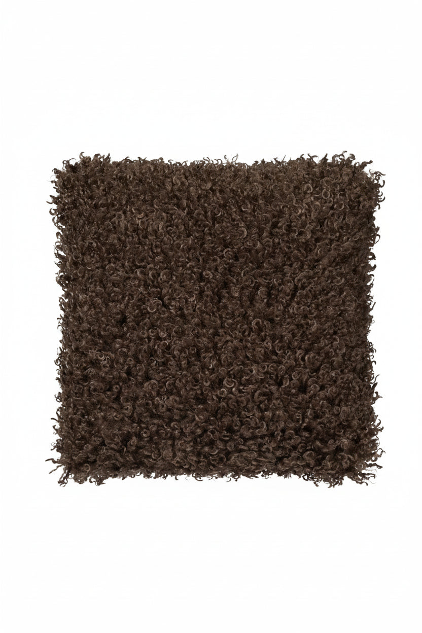 Kudde 45x45cm - Wooly - Brown