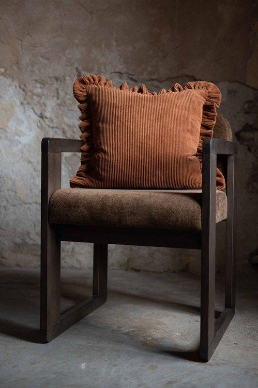 Kuddfodral 45x45cm - Owen - Volang - Rost