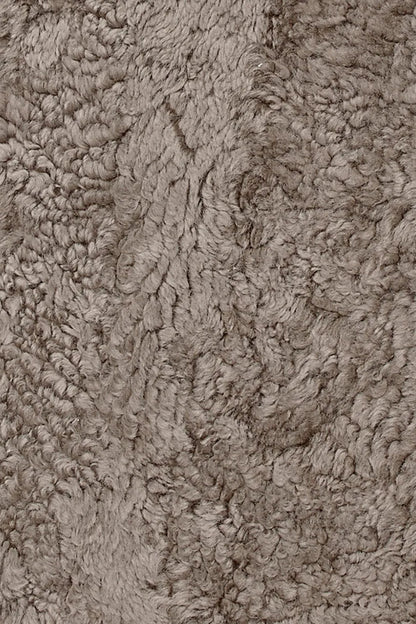 Stolsdyna Ø34cm - Curly - Sahara