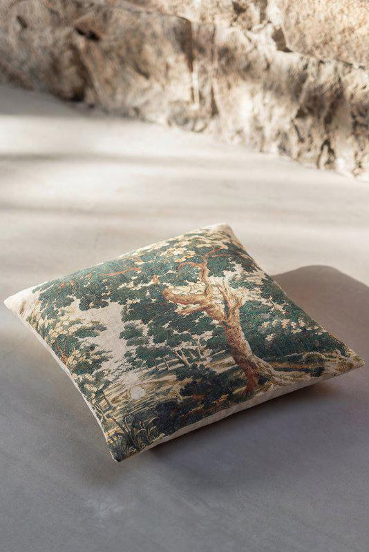 Kuddfodral 45x45cm - Landscape - Beige